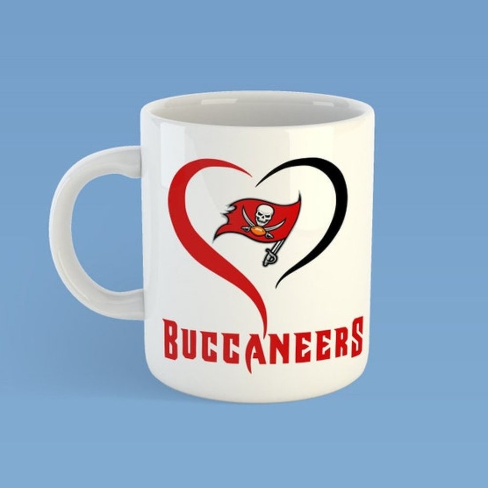 NFL Heart Favorite NFL Football Team Sport Mug of Your Favorite Team